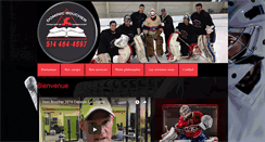 Desktop Screenshot of gardienhockey.com